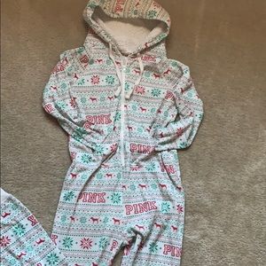 VS PINK onesie pajamas